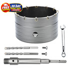 4-1 8 Inch   105mm Concrete Hole Saw With Sds Plus Shank Rod 6 3mm Tungsten Carb