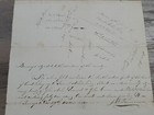 1854 Washington County Pennsylvania Hand Drawn Land Plot Ephemera