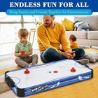 Table Top Air Hockey Arcade Table 12v Motor Kids Toy Portable 40x20  Game Room