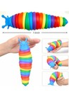 New 7 5 Inch Fidget Slug Toy  Anti Stress anxiety Relief Sensory Slug Toy