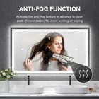 60x36 led Bathroom Mirror  Tempered Glass Backlit Anti-fog Lighted Vanity Mirror