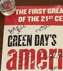 American Idiot The Green Day Musical Broadway Cast Signed Windowcard Xlnt Cond
