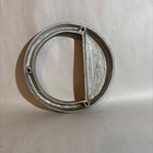 Vtg Art Deco Aluminum 3-d Advertising Sign Letter  o  Architectural Salvage 6   