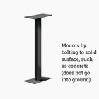 Adoorn 27  Surface Mounting Post For Easy Install Mailbox  post Only 