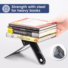 Metal Library Bookends Book Support Hold Office Organizer Bookends Shelves 14 Pc