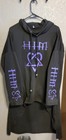 Him Ville Valo Diy Goth Long Womens X-large Hoodie Love Metal