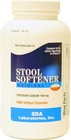 Docusate Sodium 100mg Stool Softener 1000 Softgels Sda Labs Gentle Constipation