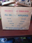 Deep Fryer And Cooker  Nelson Model 1110 Copper Color New In Box   