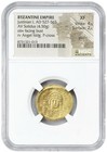 Gold Justinian The Great 527-565 Ad  Byzantine Empire Av Solidus Coin  Ngc Xf