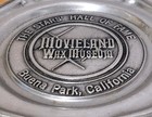 Movieland Wax Museum  Wilton Rwp Souvenir 7  Display Plate  Stars  Hall Of Fame