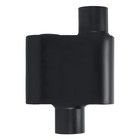 Universal Mufflers performance Automotive Exhaust Muffler   single 3  Black