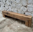 Reclaimed Barn Wood Beam fireplace Mantel Beam hand Hewn oak Mantle Beam bench