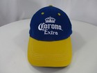 Corona Extra Hat Cap Strap Back Blue Yellow Beer Adjustable Embroidered Bda Mens