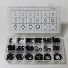 225pcs Rubber O Ring Assortment Kits 18 Sizes Sealing Gasket Washers