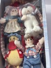 Vtg Raggedy Ann Andy Musical Mobile Nursery Decor Plays    brahms Lullaby    Sealed