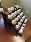 Golf Ball Display Stand - Sleek Rack To Showcase Collectible Balls
