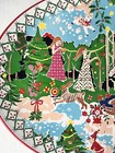 Nwt Cath Kidston Christmas Festive Folk Art Animals Large 17 5  Serving Platter