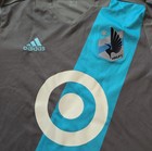 Minnesota United Fc Adidas Gray 2017 Home Inaugural Mls Season Jersey Mens Small