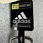 Adidas Performance Youth Adjustable Elastic Baseball Belt Maroon 18-32 Inch Nwt