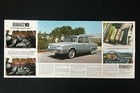 1966 Renault 10 Sales Brochure Photographs Features Interior Exterior Photos Vtg