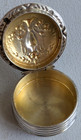 Lovely French Antique Silver Case Pillbox Late Xix Th  C    Early Xx Th  C 