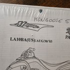 Kymco Mongoose 50 La10ba Atv Parts Catalog Binder Reference 2003 Sealed