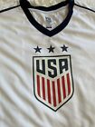 Usa Jersey Soccer Shirt Size Large White And Blue