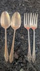 Lot Of 46 Vintage Oneida Community Silver-plated Flatware Spoons Forks  Knives