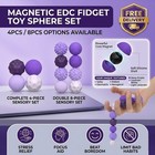 Anti Stress Fidget Toy Balls 4 8pcs Anxiety Relief Sensory Toy