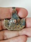Ancient Viking Celtic Amulet Bronze Pendant Archaeological Find Rare Artifact