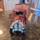 Vintage Cast Iron Red Ford Model T Style Sedan Collectible Car Reproduction