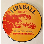 Ignite The Holidays W  The Ultimate Fireball Bar Sign  16 x16 x1 75
