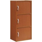 Multipurpose Cabinet 3 Door Shelves Durable Office Storage Organizer Home Use