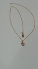 Publix Supermarkets 14k Gold Diamond Pendant Neclace W 10k Gold Pendant 4 Grams