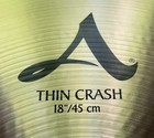 Zildjian A 18 Inch Thin Crash  New  1 277 Grams  Video Demo 