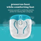 X Large Feet  Foot Spa Bath Massager Heat Soaker Massage Bubble Roller Deep Soak