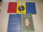 Lot Of 5 Antique Vintage Decorative Fiction Books Instant Library Wedding Decor