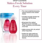 Connoisseurs Dazzle Drops  Jewelry Cleaner Solution  1 Ounce 