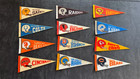 36 Vintage 1970s Nfl Football Felt Mini Pennant Set  some Dups 
