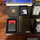 Lot Of 10 Zippo Lighters Unfired Elvis Marlboro Cowboy Billy The Kid W boxes