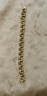 14k Yellow Gold Heavy Double Link Bracelet 54 1g 8 75  Estate Jewelry