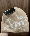 Arc teryx Bird Head Toque Beanie     Beige Merino Wool Knit Ski Winter Hat - Nwt