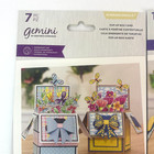 Lot Of 2 Crafters Companion Gemini Pop Up Box Card Floral Flowers Papercraft Die
