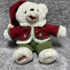 2005 Dan Dee Snowflake Stuffed Teddy Bear Plush Boy Holidays Christmas 14 