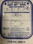 Intex 10  X 30  Easy Set Inflatable Above Ground Pool W  Filter Pump
