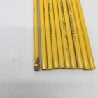 Vintage Ticonderoga Laddie 304 No 2 Hb Yellow Pencils Lot Of 10 Usa Unsharpened