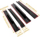 Rocker Panel Guard Sill Trim Compatible With Chevy Silverado fit Gmc Sierra E   