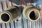 2   Fire Department Nozzle Tips samuel Eastman Concord Nh deluge Tipsrare Item
