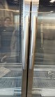 54  Commercial Glass Door Fridge     2-door Merchandiser  49 Cu ft     Dent
