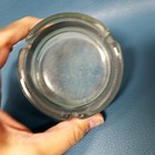 Vintage Caesar s Palace Las Vegas Nevada Blue Glass Ashtray 